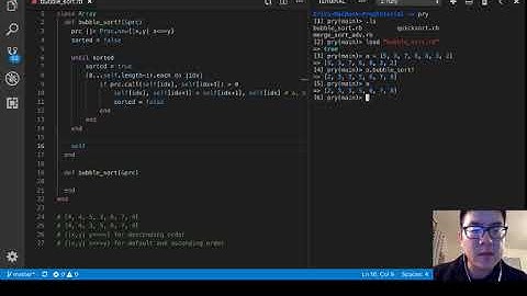 4) Ruby: Advanced Bubble Sort
