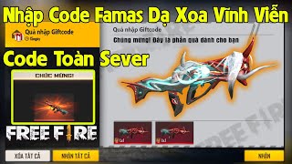 Free Fire Nhập Code Ff Không Giới Hạn Nhận Famas Dạ Xoa Vĩnh Viễn