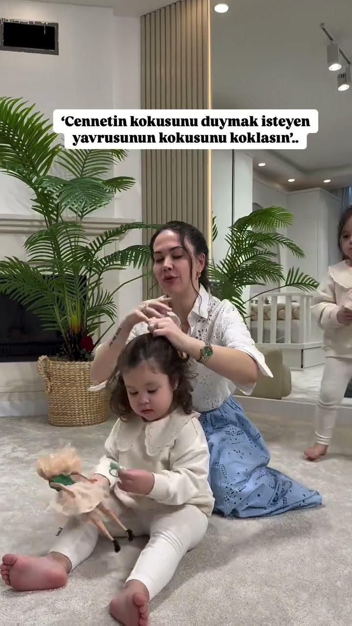 Cennetin kokusunu duymak isteyen yavrusunun kokusunu koklasın❤️
