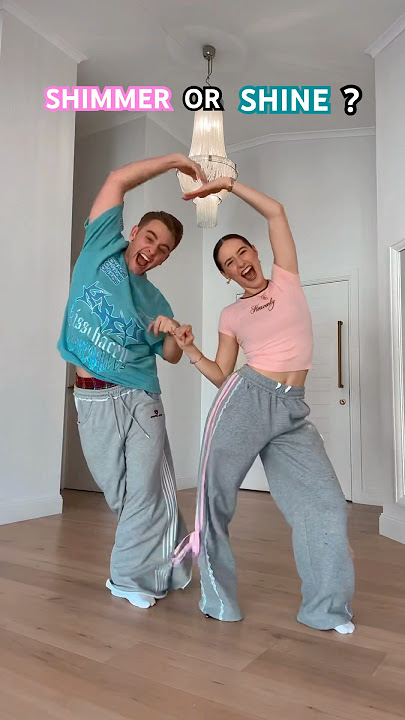 Shimmer and shine dance! ✨ #nostalgia | JasminandJames 🥰 #shorts #couple #tiktoktrend