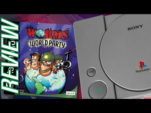Worms World Party PS1 Review