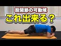 【水泳-ストレッチ】股関節の可動域は〇〇も関係している⁉【1人でもできる】