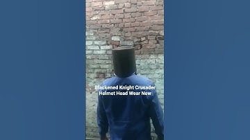 Blackened Knight Templar Crusader Helmet Head Wear New For more Contact on +918439341044