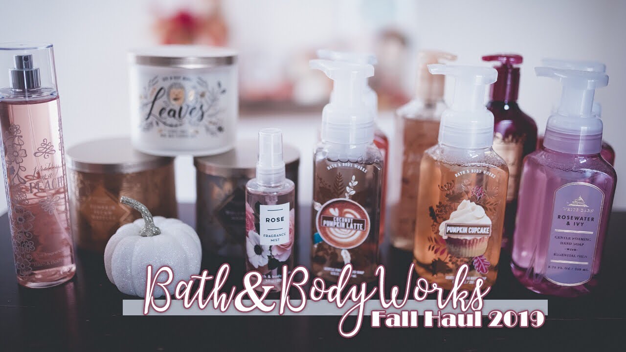 BATH & BODY WORKS FALL HAUL 2019 - YouTube