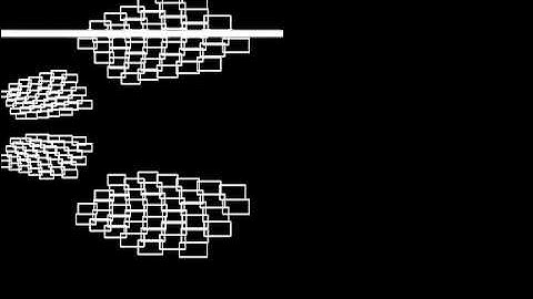 SPV Visualisation - White Line, Irregular Maps based on Cortical Model