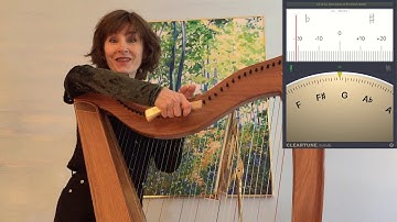 How to Tune a Harp   for VERY BEGINNERS or the HOPELESSLY CONFUSED