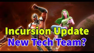 INCURSION RAID UPDATE! NEW TECH TEAM INCOMING!? THE END OF BIONIC AVENGERS | MARVEL Strike Force