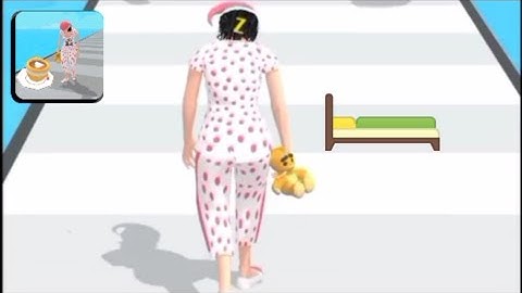 Sleepy Run 😪😴🥱 All Levels Gameplay Android, iOS Level 1-2