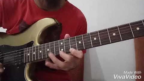 Lesson lick B minor arpeggio string skipping dan C minor hybrid picking lick by iman kurniawan