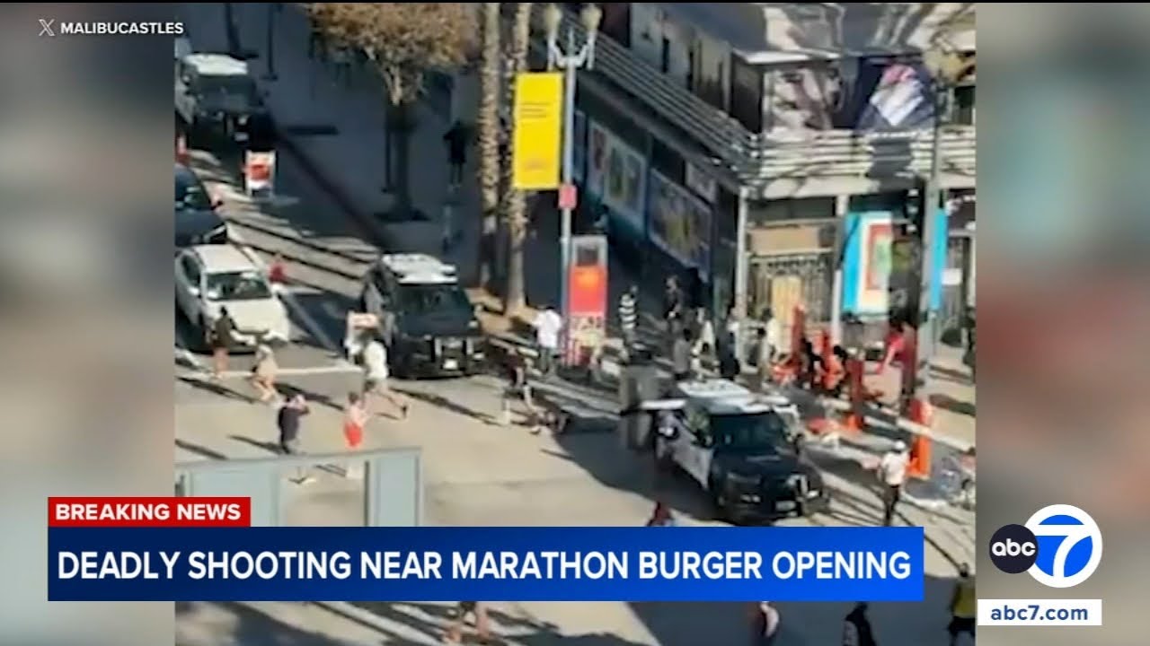 1 dead, 2 hurt in shooting near grand opening of new Long Beach Marathon Burger