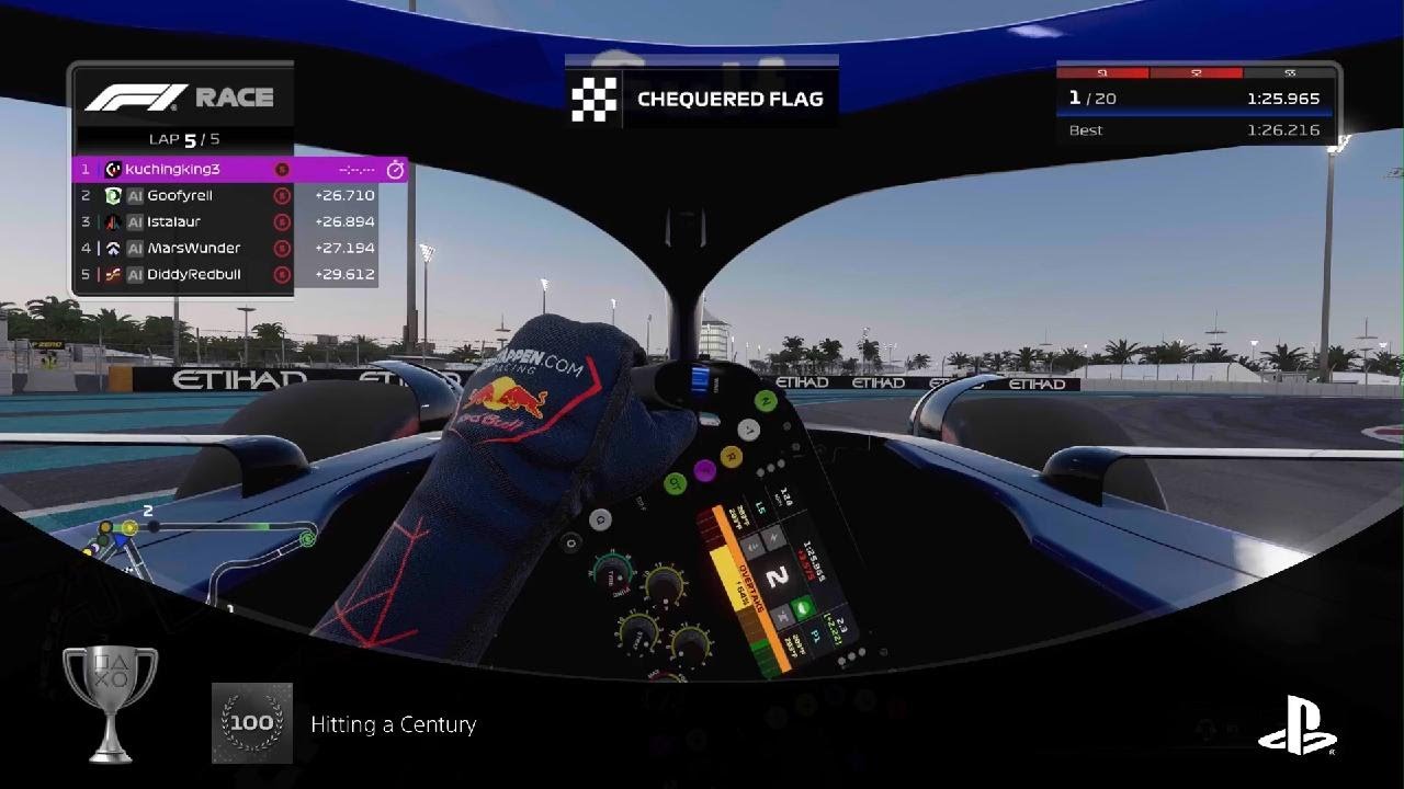 F1 23 100 F1 Race Wins this 2024 Golden Week - YouTube