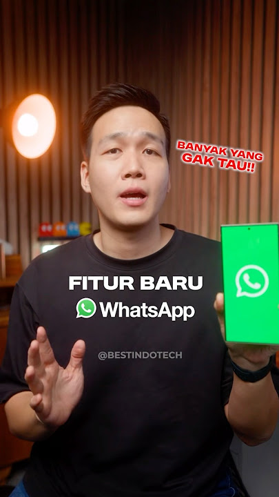 Berapa banyak kalian yang belom tau fitur baru WhatsApp ini?!