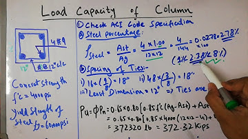 Load Capacity of Column | How to Find Ultimate load capacity of column | Engineering Mirror