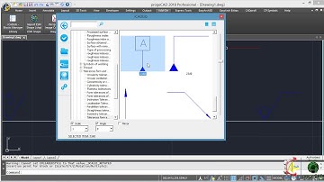 Hướng dẫn ghi dung sai và độ nhám trên phần mềm progeCAD