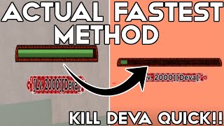 The ACTUAL FASTEST Method To Kill Deva (Pain) Event In Shindo Life | Kill Deva FAST | Shindo Life