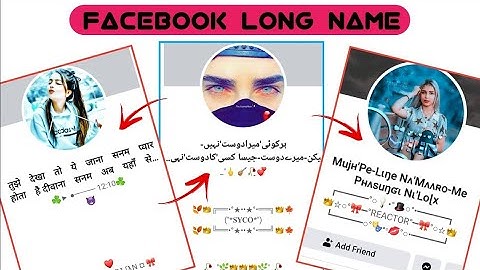 😱How To Creat Unique Long Name Facebook Account| Vip Symbol Name Facebook Account| In 2023