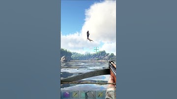 ARK Fail - flying whale #ark #fail #survival