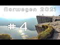 Norwegen - der Süden 2021 #4 - Drei Gletscher, Preikestolen, Stavanger und trockene Wasserfälle.