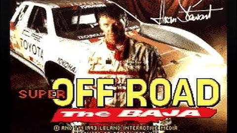 Super Off Road: The BAJA Intro (Super Nintendo)