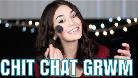 CHIT CHAT GET READY WITH ME | Mercades Danielle
