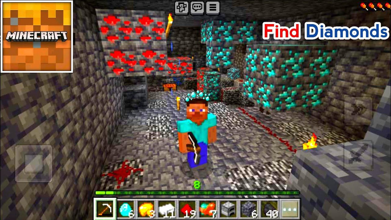 How to Find Diamonds 💎 in Minecraft Trial | minecraft trial me diamond ...