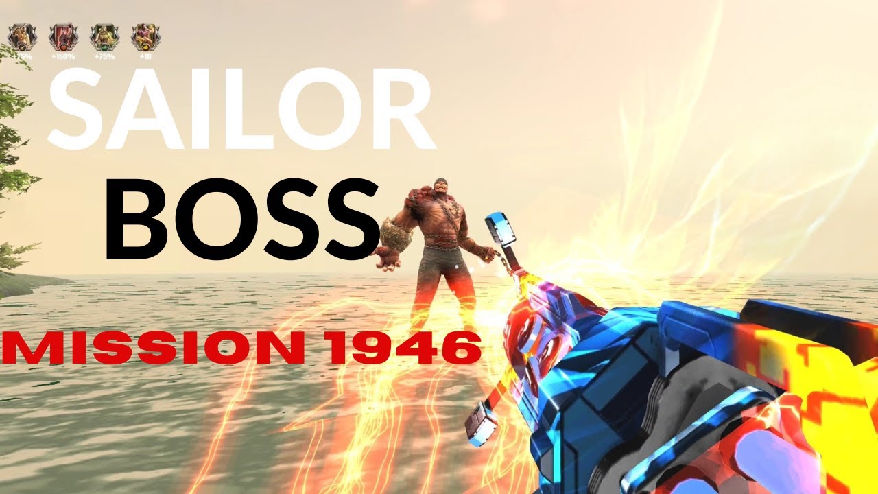 DEAD TARGET: Zombie - Mission Boss 1946 SAILOR (Android Gameplay)