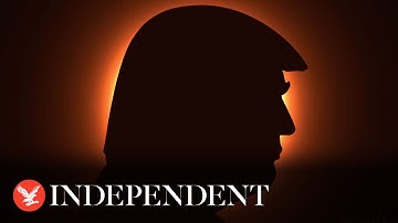 Donald Trump shares bizarre eclipse campaign advert