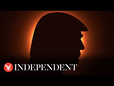 Donald Trump shares bizarre eclipse campaign advert