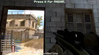 Amazing Cod4 PC Clip! Triple head shot no-scope wall-bang! 6 In 1 Feed!