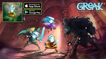Greak: Memories of Azur Mobile // Gameplay Walkthrough (iOS, Android)