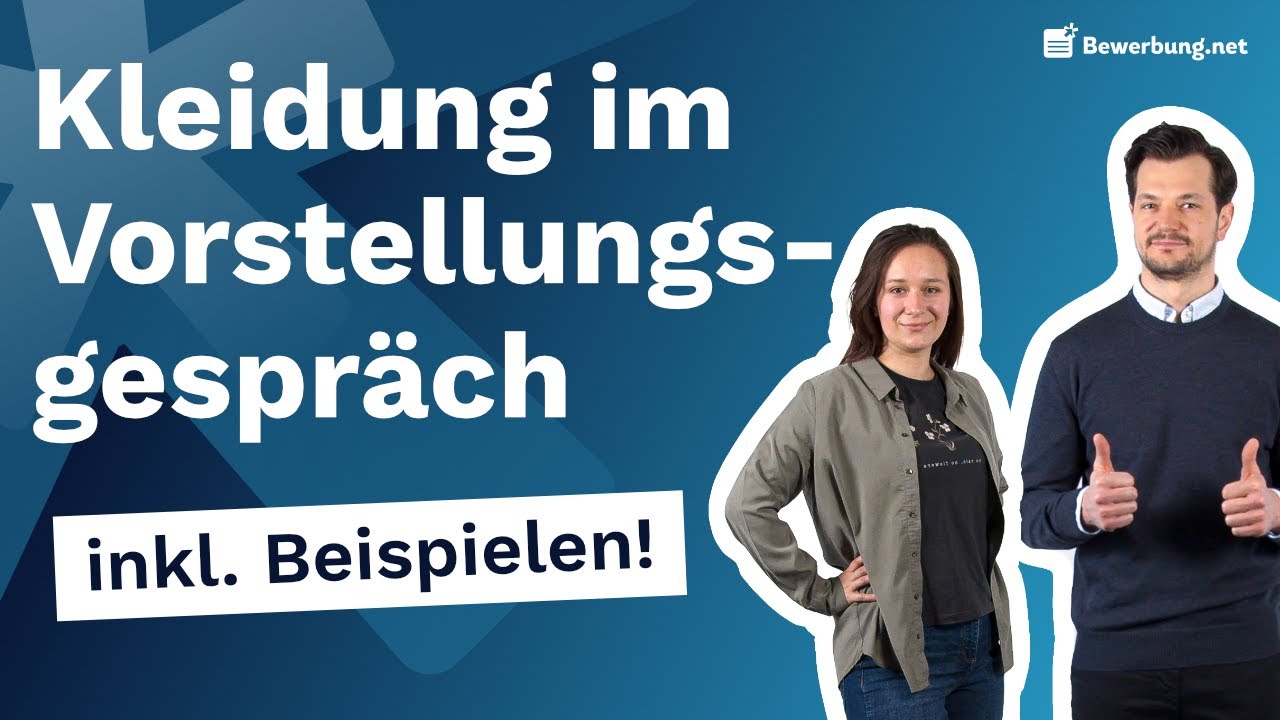 Vorstellungsgespräch Kleidung - SO wählst du richtig!
