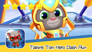 Talking Tom Hero Dash Run DAY 278 Walkthrough Endless runner Save the world Recommend index five sta