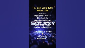 “This Crypto Could Be the Next 100x Altcoin | Solaxy Explained” #solaxy #crypto