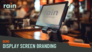 Display Screen Branding With Rain Technology’s Switchable Privacy Display Technology