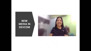 DevCom 206 Discussion Issue #2 New Media and DevCom Work Charita Del Remedio