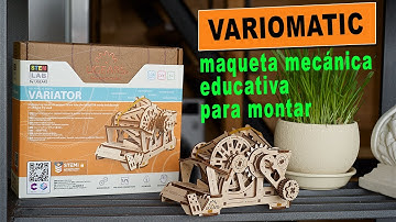 Variomatic STEM-lab de UGEARS – maqueta mecánica educativa para montar | UA Juguetes