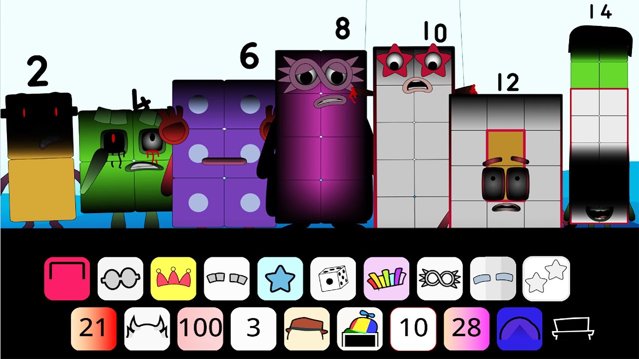 Incredibox Sprunki Numberblocks Edition -  Retake But HORROR | Numberblocks Battle of Minds !