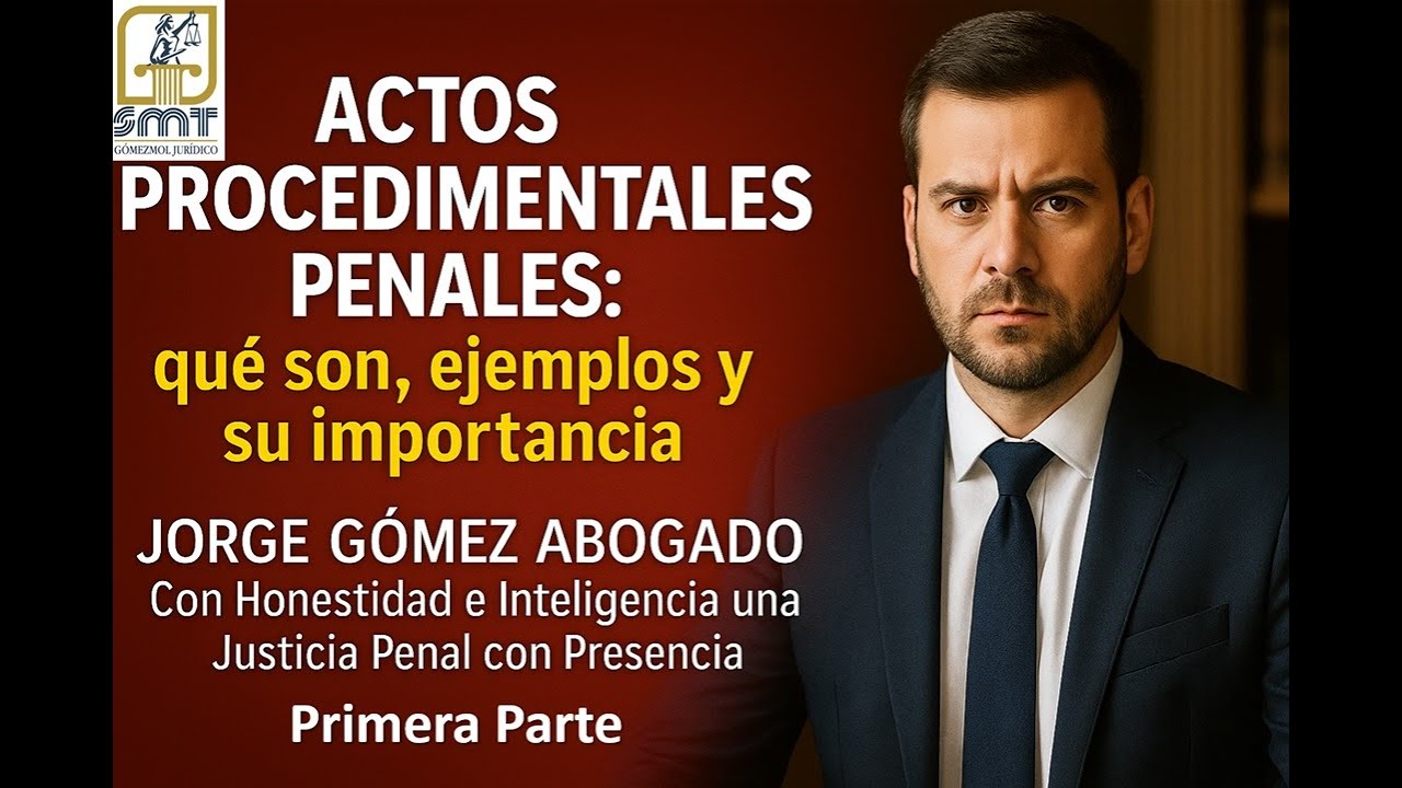 03 Código Nacional de Procedimientos Penales Actos Procedimientales