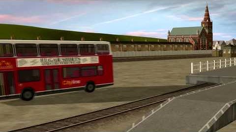 Trainz - Thomas test clip (Vintage Bus)