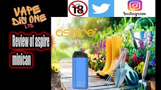 Review of Aspire minican, Cheap as chips and works well