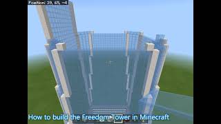 How to build the Freedom Tower step by step 25-34 (Part 2)
