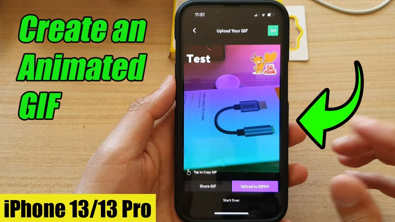 Iphone 13/13 Pro: How To Create An Animated Gif - Youtube