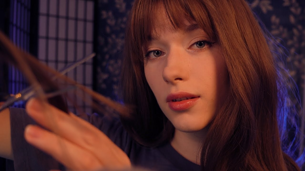 ASMR Personal Attention: Cutting Your Hair While You Sleep💫
