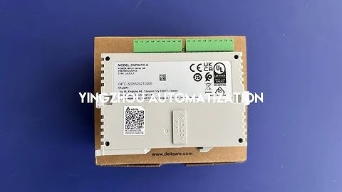 Delta DVP-S Series DVP04TC-S PLC Temperature Control Module