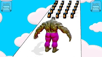 Satisfying Mobile Games | Playing 999 Tiktok Games | ALL LEVELS | FREE | Muscle Rush #1