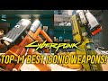 Top 11 NEW SECRET &amp; Amazing Iconic Weapons in Cyberpunk 2077 Phantom Liberty You May Have Missed!