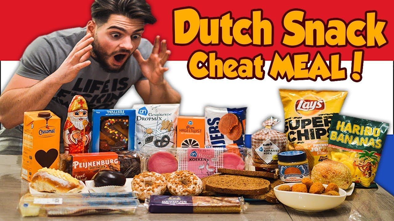 Big DUTCH Snack CHEATMEAL | Food Challenge (7500+ calories) | Man VS Food