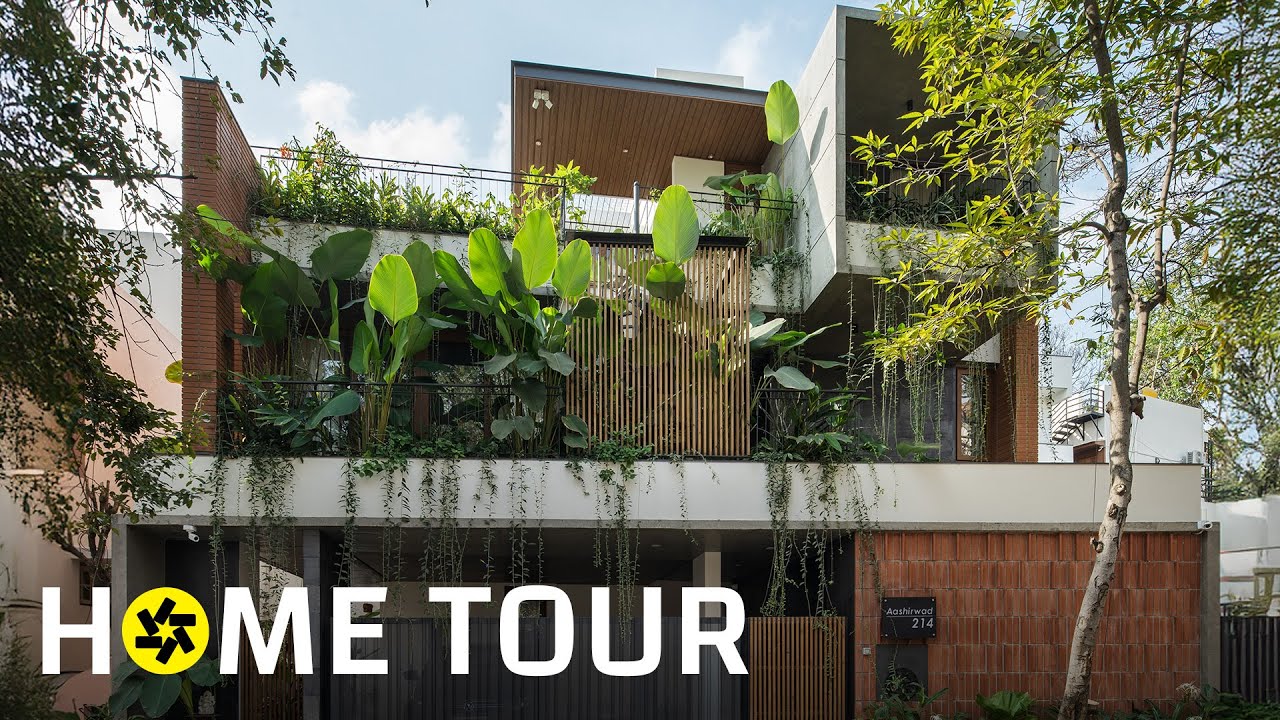 This 1700 sq. ft. Bengaluru Courtyard Home Has A Green Facade (House Tour)