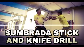 Sumbrada Stick & Knife Drill