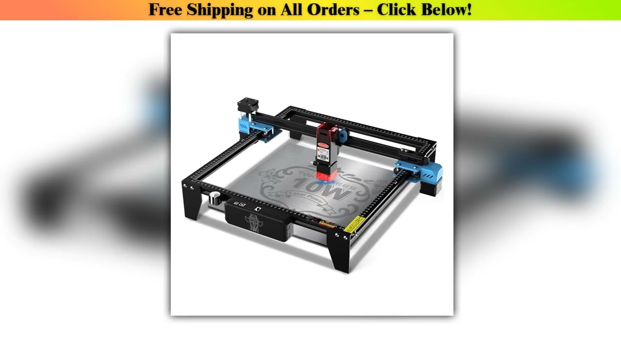 TwoTrees TTS-10 Pro 80W Laser Engraver Stainless Steel DIY Logo Printer Metal TTS-55Pro Laser